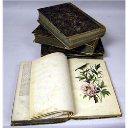 A FRENCH NINE VOLUME SET D'HISTOIRE NATURELLE