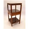 Image 1 : A GEORGE III CARVED MAHOGANY WASH STAND