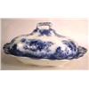 Image 1 : A COBALT DECORATED COVERED SERVING DISH