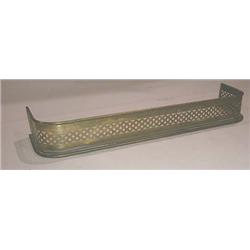 A BRASS FIRE FENDER