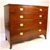 Image 1 : A FEDERAL MAHOGANY CHEST OF DRAWERS