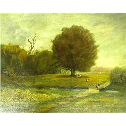 AN OIL ON CANVAS, KENDALL