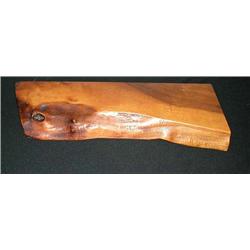 A GEORGE NAKASHIMA CHERRYWOOD FREE-FORM WALL-MOUNTED SHELF WITH CIRCULAR MIRROR