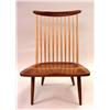 Image 1 : A GEORGE NAKASHIMA CHERRYWOOD "NEW" LOUNGE CHAIR WITHOUT ARMS