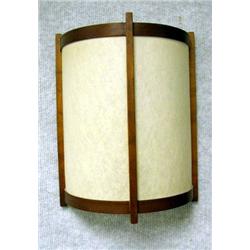 A GEORGE NAKASHIMA CHERRYWOOD WALL SCONCE