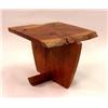 Image 1 : A GEORGE NAKASHIMA WALNUT SIDE TABLE WITH MINGEREN BASE