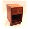 Image 1 : A GEORGE NAKASHIMA CHERRYWOOD TWO-DRAWER OPEN DESK PEDESTAL AS NIGHT STAND