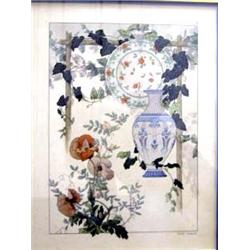 HAND COLORED ENGRAVING