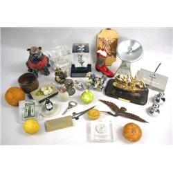 A MISCELLANEOUS GROUP OF TABLE ARTICLES