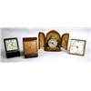 Image 1 : A GROUP OF FOUR TRAVEL ALARM CLOCKS