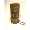 Image 1 : A PAINTED AND POLYCHROME DECORATED DRUM