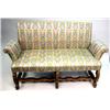 Image 1 : A BAROQUE STYLE OAK SETTEE