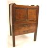 Image 1 : A GEORGE III INLAID MAHOGANY BEDSIDE CUPBOARD
