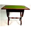 Image 1 : AN EMPIRE MAHOGANY SWIVEL-TOP GAMES TABLE
