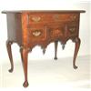 Image 1 : A QUEEN ANNE INLAID AND FIGURED WALNUT DRESSING TABLE