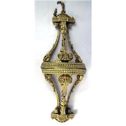 A PAIR OF GILT-WOOD WALL BRACKETS