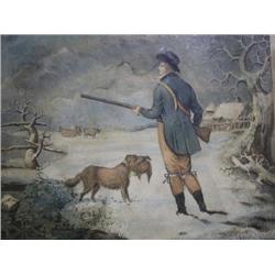 A GROUP OF FOUR SPORTING PRINTS