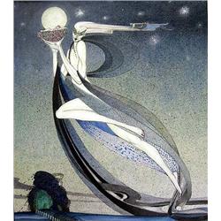 A KAY NIELSEN MIXED MEDIA ON BOARD