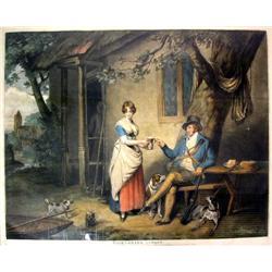 THREE ENGLISH MEZZOTINTS