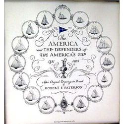 A GROUP OF TWENTY THREE AMERICAS CUP LIMITED EDITION CHAMPION LITHOGRAPHS