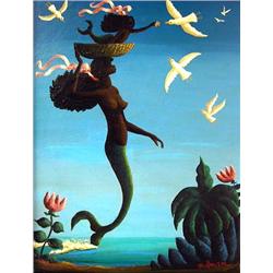 AN OIL ON CANVAS, ORVILLE BULMAN