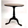Image 1 : A CHIPPENDALE CARVED MAHOGANY TILT-TOP TEA TABLE