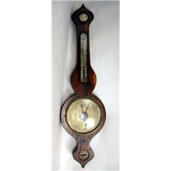 A BAROMETER SIGNED T. FINN WHITECHURCH SALOP