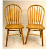 Image 1 : A GROUP OF EIGHT OAK WINDSOR SIDE CHAIRS