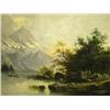 Image 1 : AN OIL ON CANVAS THOMOISEE