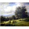 Image 1 : AN OIL ON CANVAS OF A LANDSCAPE