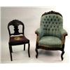 Image 1 : TWO VICTORIAN CARVED CHAIRS