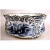 Image 1 : A BLUE AND WHITE DELFT CACHEPOT