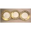 Image 1 : A SET OF TWELVE GILT- DECORATED OLD SEVRES GINORI PATTERN DINNER PLATES