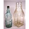 Image 1 : A COLORLESS GLASS FIGURAL POLAND WATER BOTTLE