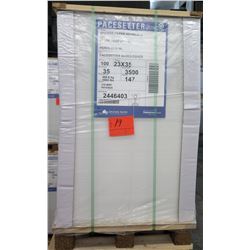 Qty 1 Pallet Pacesetter 23 x 35 Gloss Cover Paper 3500 Sheets