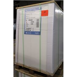 Qty 1 Pallet Pacesetter 40 x 26 Gloss Cover Paper 4500 Sheets