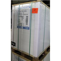 Qty 1 Pallet Pacesetter 24 x 36 Gloss Text Paper 7000 Sheets
