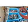 Image 3 : Qty 8 Bins Misc Fittings - Pulley, Gear Pullers, Binders, Valves, etc