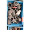 Image 2 : Qty 8 Bins Misc Plastic & Copper Fittings - Elbows, Couplings, etc