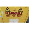 Image 2 : Yellow Metal Storage Cabinet for Flammable, Spills w/ HazMat Contents