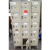 Image 1 : Republic Steel Metal Cabinet w/ 15 Individual Storage Lockers