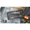 Image 3 : Plastic Tool Box w/ Open End Wrenches, Plyers, Misc Hand Tools