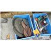 Image 3 : Misc Sanding Discs, Wires, Allen Wrenches, Hitachi & Seal Masters in Box