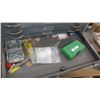 Image 5 : Foster Metal Rolling Tool Cabinets w/ Tools in Drawers
