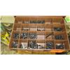 Image 6 : Qty 4 Metal Tool Cabinets w/ Nuts, Bolts, Springs, etc in Drawers