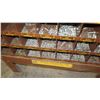 Image 5 : Lawson Products 4 Door Metal Tool Cabinet w/ 80 Cubbies Filled Misc Tools