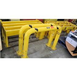 Global Industrial Yellow Protective Safety Railings Barriers