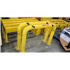 Image 1 : Global Industrial Yellow Protective Safety Railings Barriers