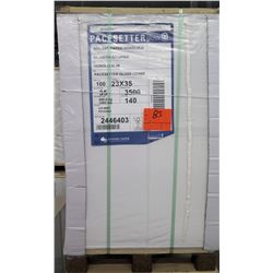 Qty 1 Pallet Pacesetter 23 x 35 Gloss Cover Paper 3500 Sheets