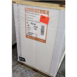 Qty 1 Pallet Pacesetter 26 x 40 Silk Cover Paper 4000 Sheets